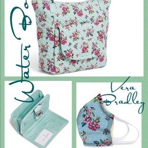 🌺3Pc VERA BRADLEY Water Bouquet Print🌺